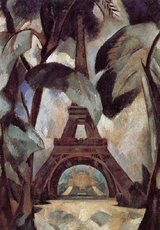 Delaunay, Robert Eiffel Tower Sweden oil painting art